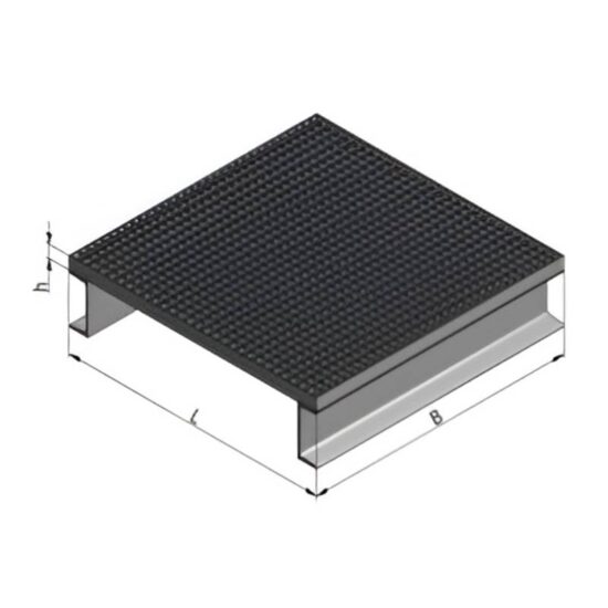 Grătare metalice pietonale